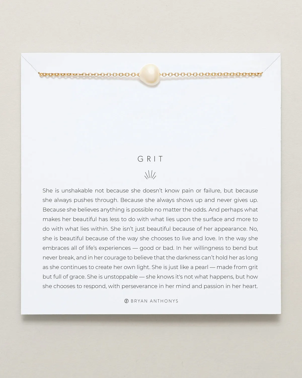 Grit Necklace sold by Zulily