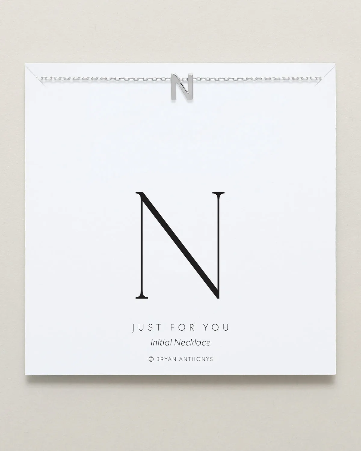 Just For You Initial Necklace — N sold by Zulily product image thumbnail 2