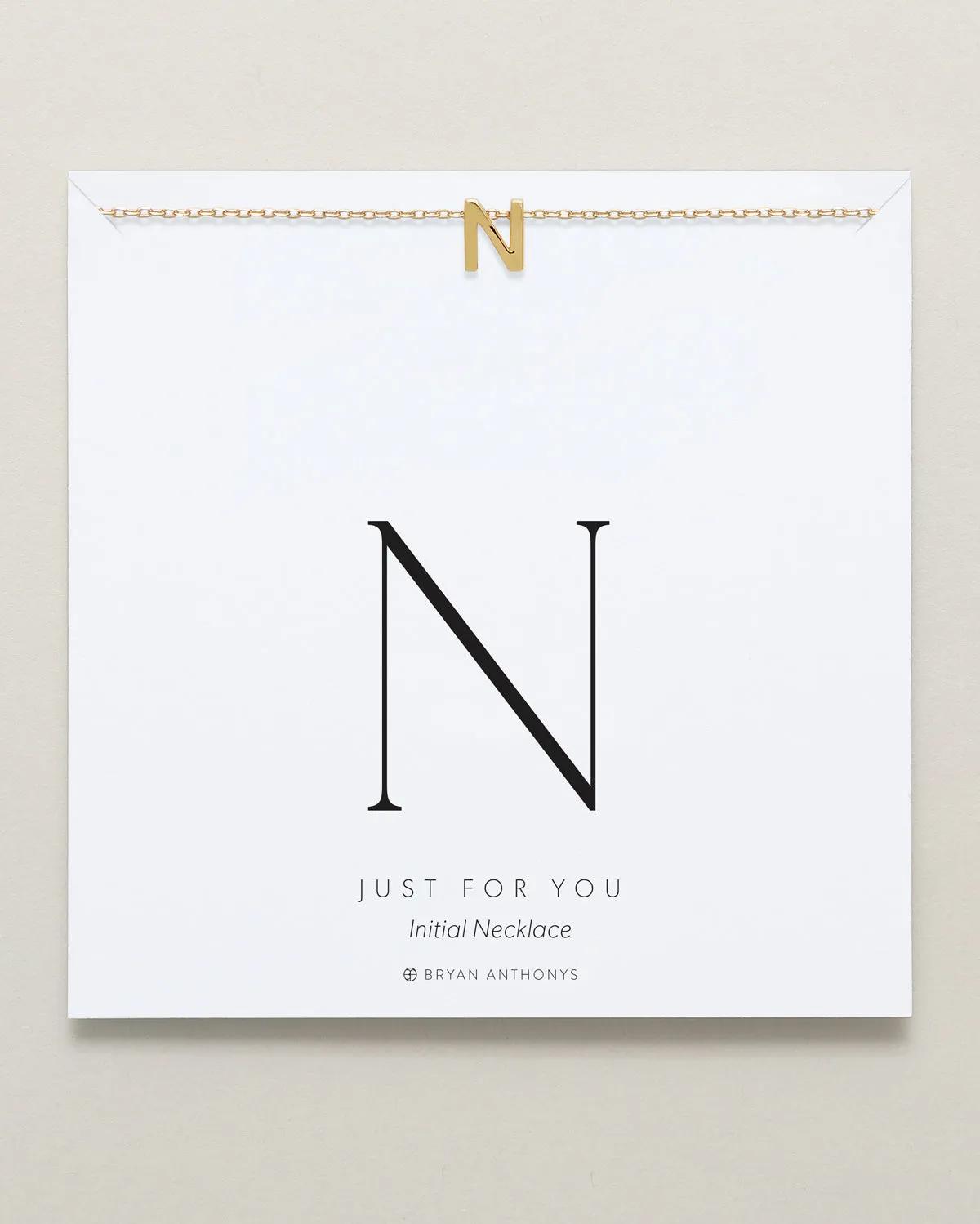 Just For You Initial Necklace — N sold by Zulily