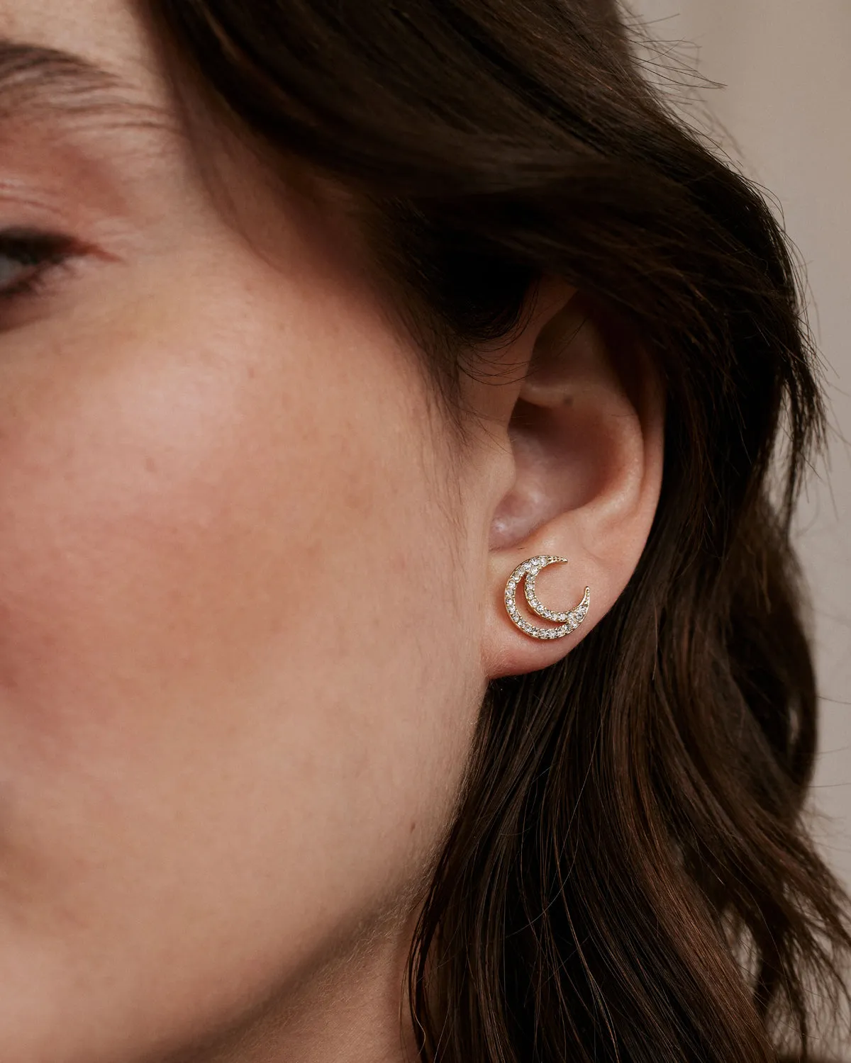 To the Moon and Back Stud Earrings sold by Zulily product image thumbnail 5
