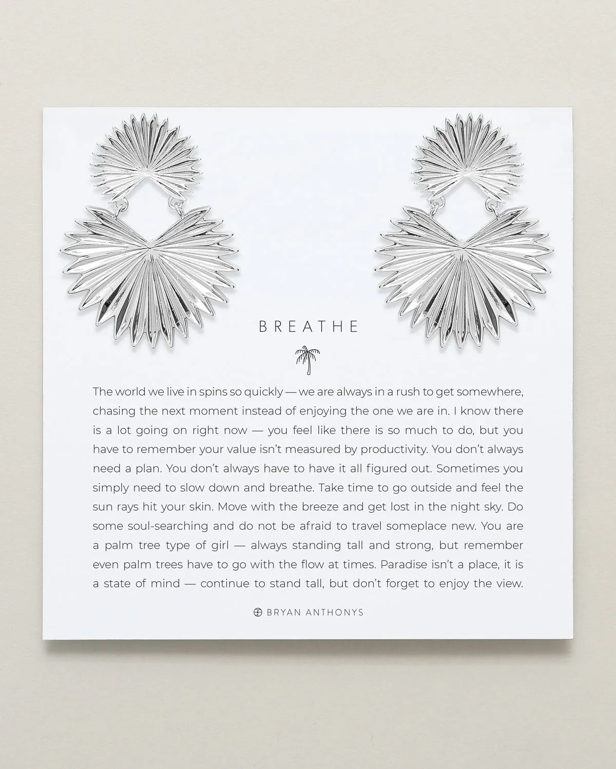 Breathe Statement Earrings sold by Zulily product image thumbnail 2
