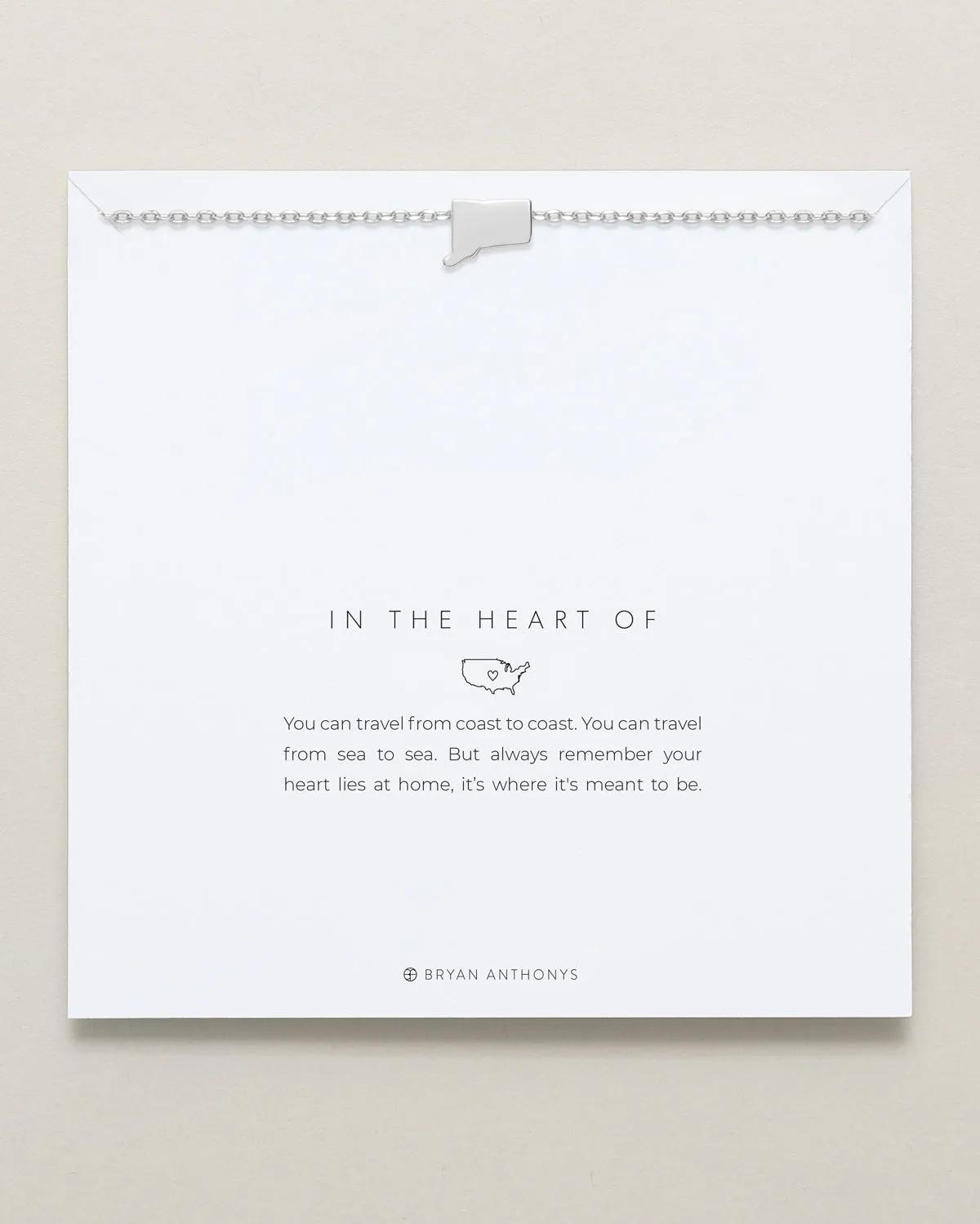 In The Heart Of Necklace — Connecticut sold by Zulily product image thumbnail 2
