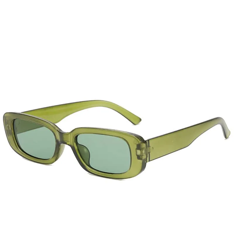 Green Square Fashion Sunglasses made by Zulily