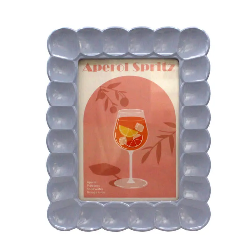Periwinkle Bubble‑Edge Picture Frame made by Zulily