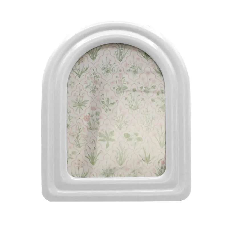 Arched White Picture Frame made by Zulily