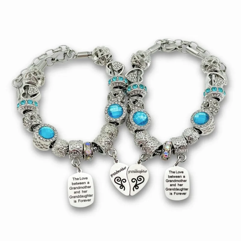 Grandmother Granddaughter Unending Love Bracelets made by Zulily