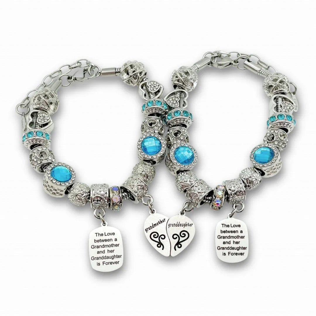 Grandmother Granddaughter Unending Love Bracelets sold by Zulily