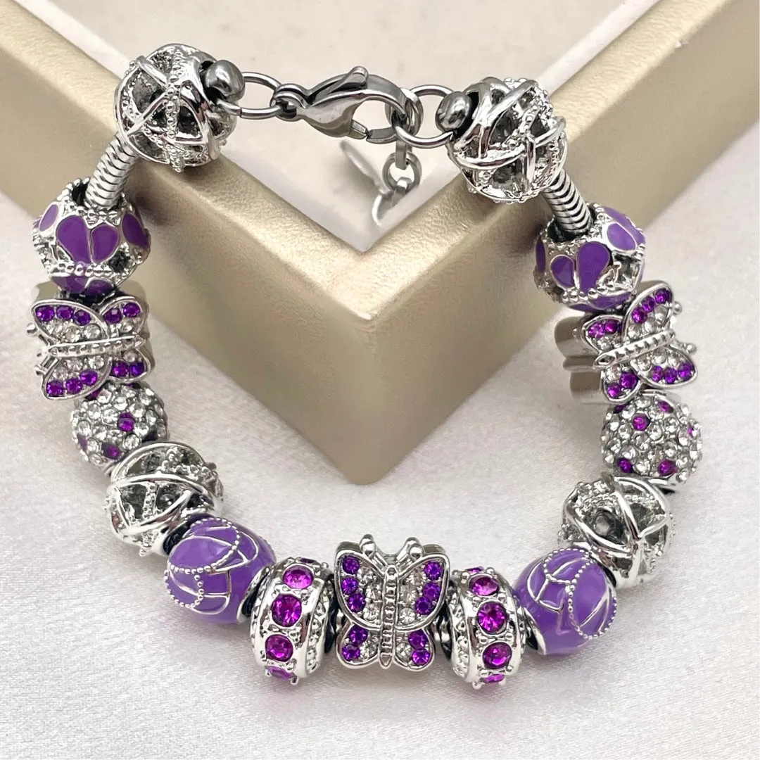 Wisteria Wings Butterfly Bracelet sold by Zulily product image thumbnail 2