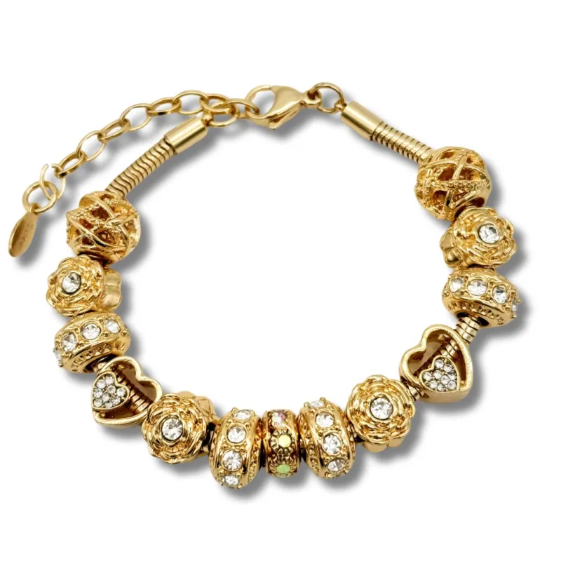 Golden Elegance Bracelet made by Zulily