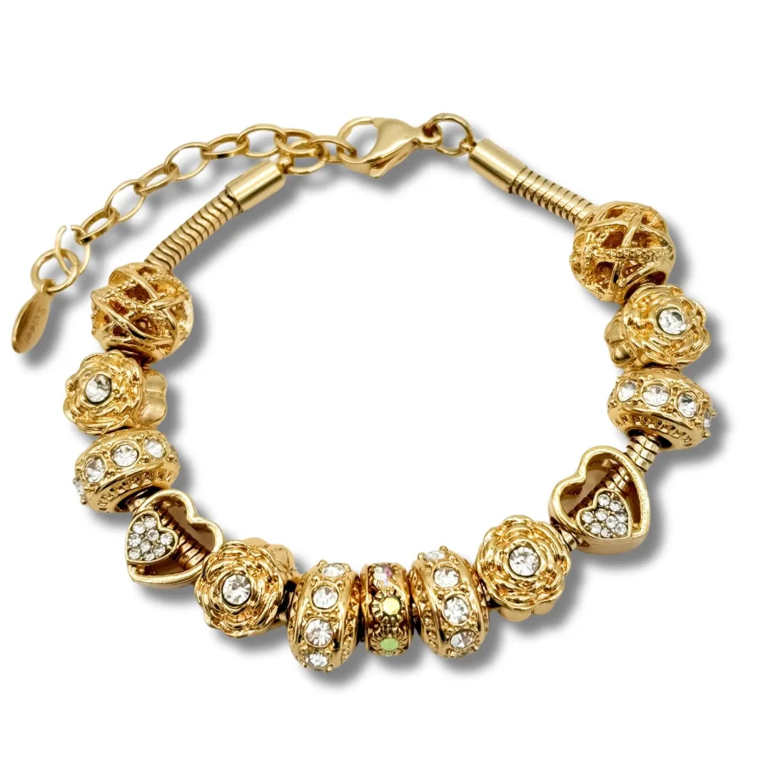 Golden Elegance Bracelet sold by Zulily