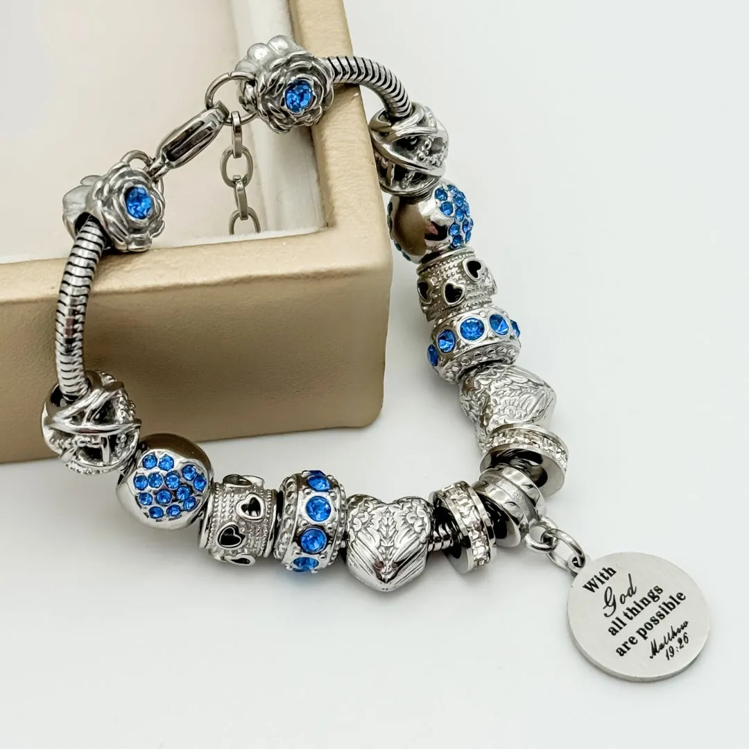 Matthew 19:26 Bracelet sold by Zulily product image thumbnail 5