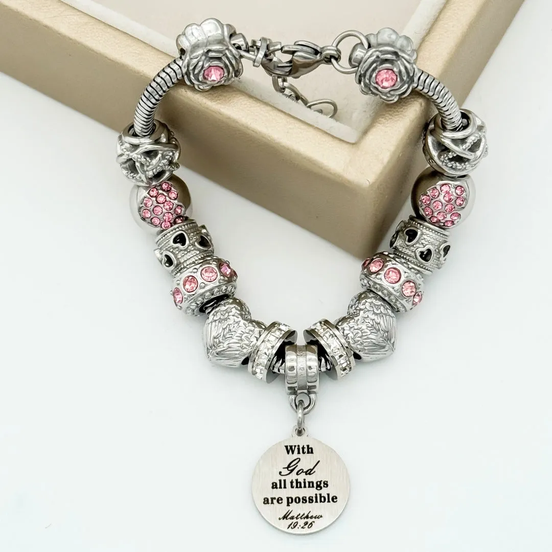 Matthew 19:26 Bracelet sold by Zulily product image thumbnail 2