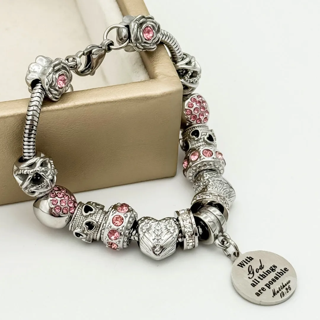 Matthew 19:26 Bracelet sold by Zulily product image thumbnail 3