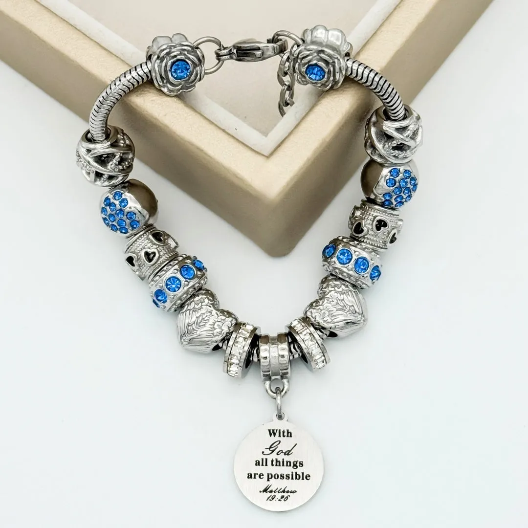 Matthew 19:26 Bracelet sold by Zulily product image thumbnail 4