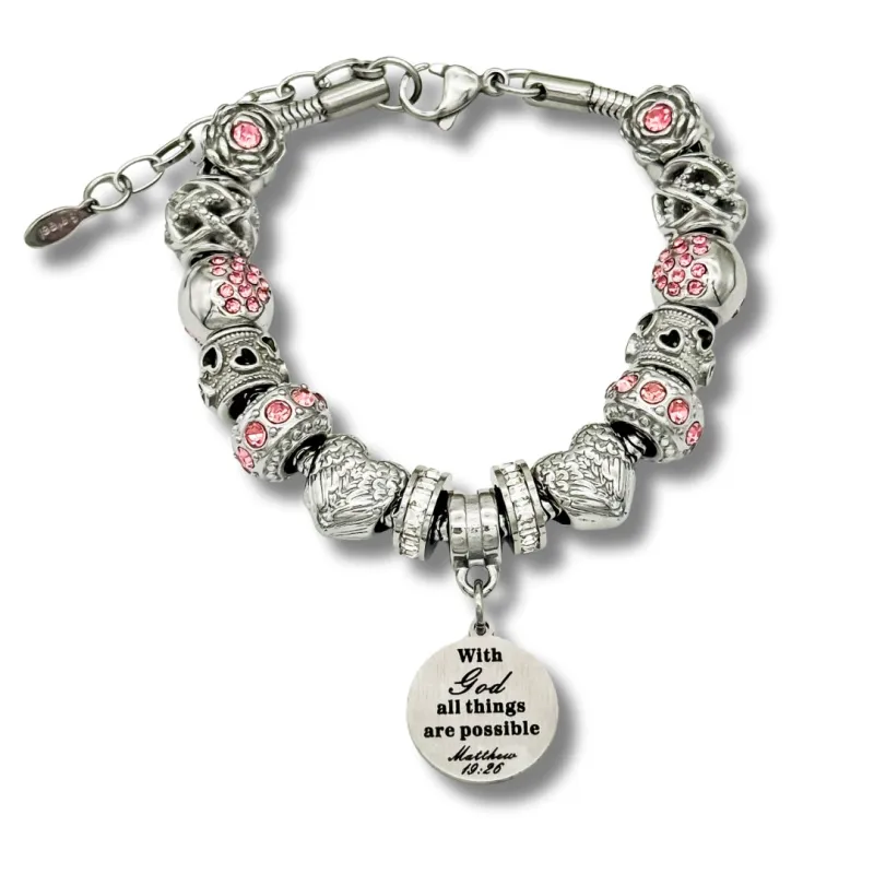 Matthew 19:26 Bracelet made by Zulily