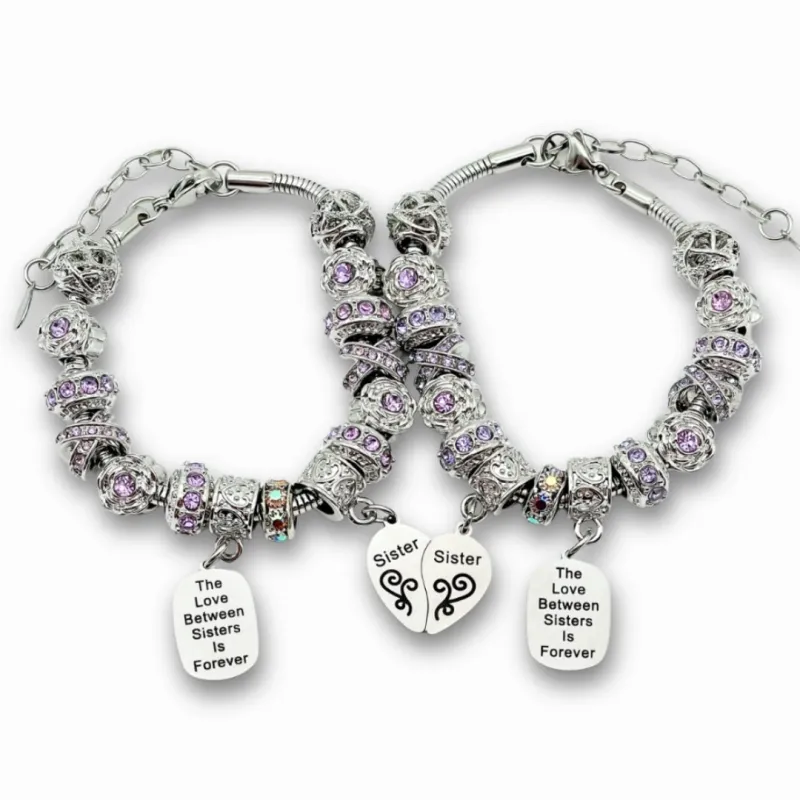 Sisters Infinite Love Bracelets made by Zulily