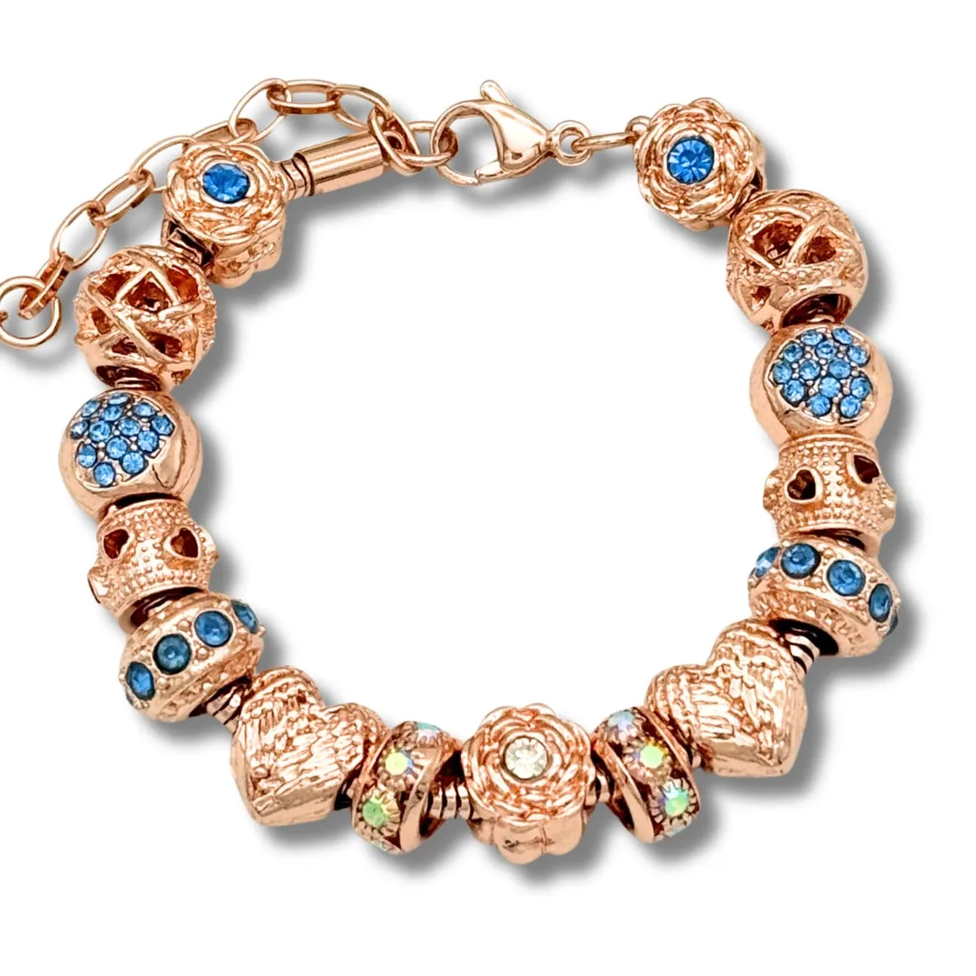 Elegance in Rose Gold Bracelet sold by Zulily