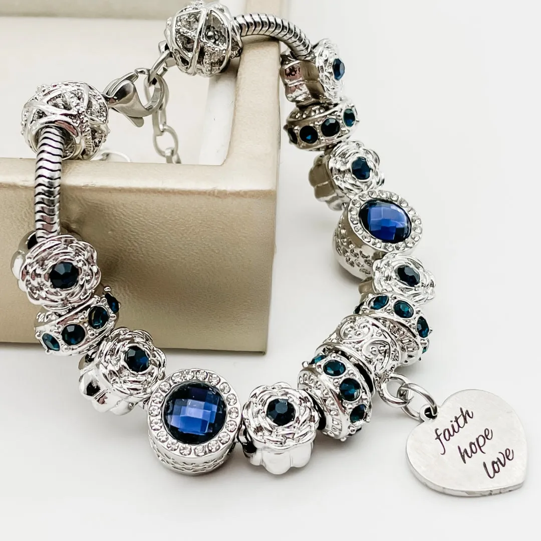 Faith Hope Love Bracelet sold by Zulily product image thumbnail 4