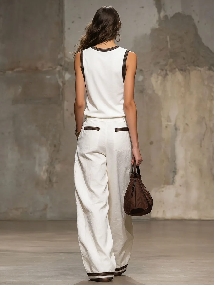 Women's Minimalist Sleeveless Two-Piece Set sold by Zulily product image thumbnail 2