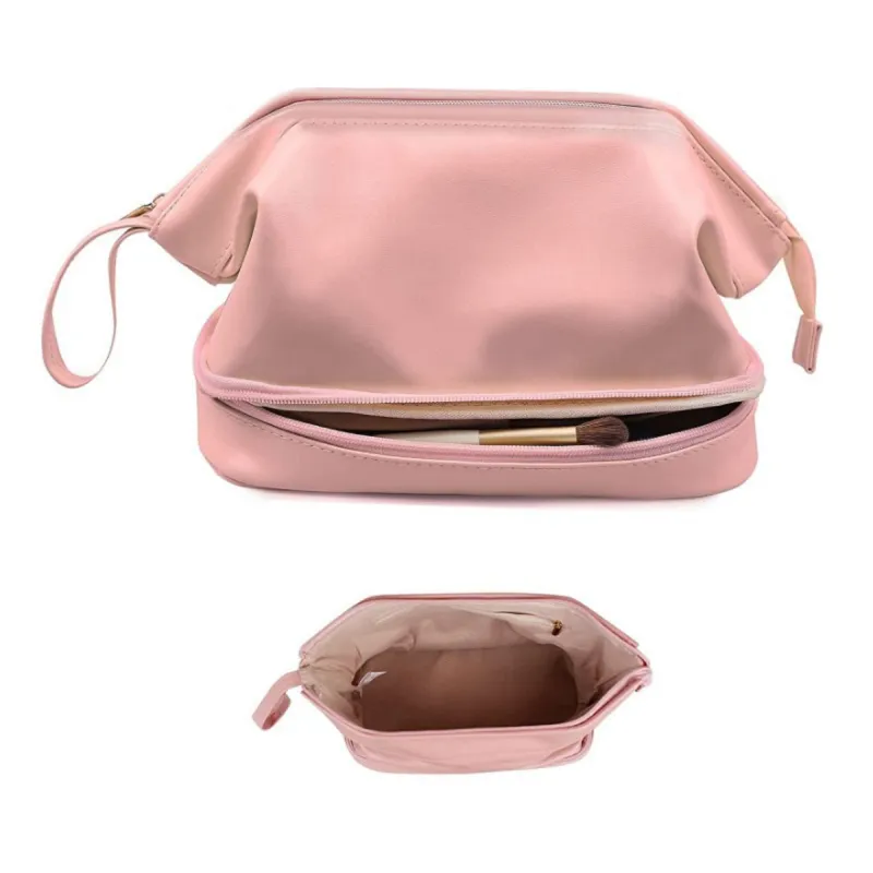 Travel Toiletry and Makeup Bag – Compact Organizer for Women made by Zulily