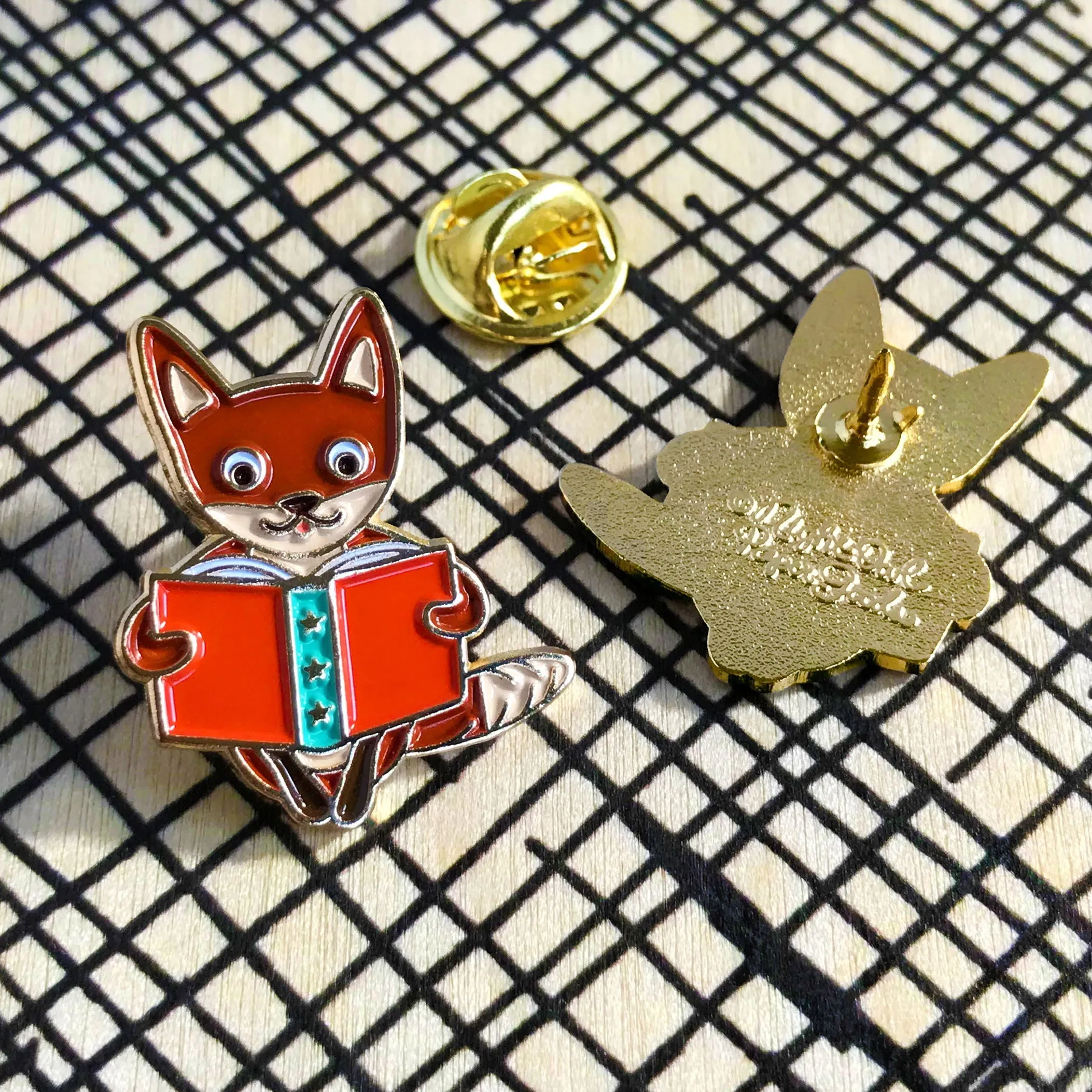 Book Lover Flair Collection (Volume 2) Enamel Pin Gift Set sold by Zulily product image thumbnail 4