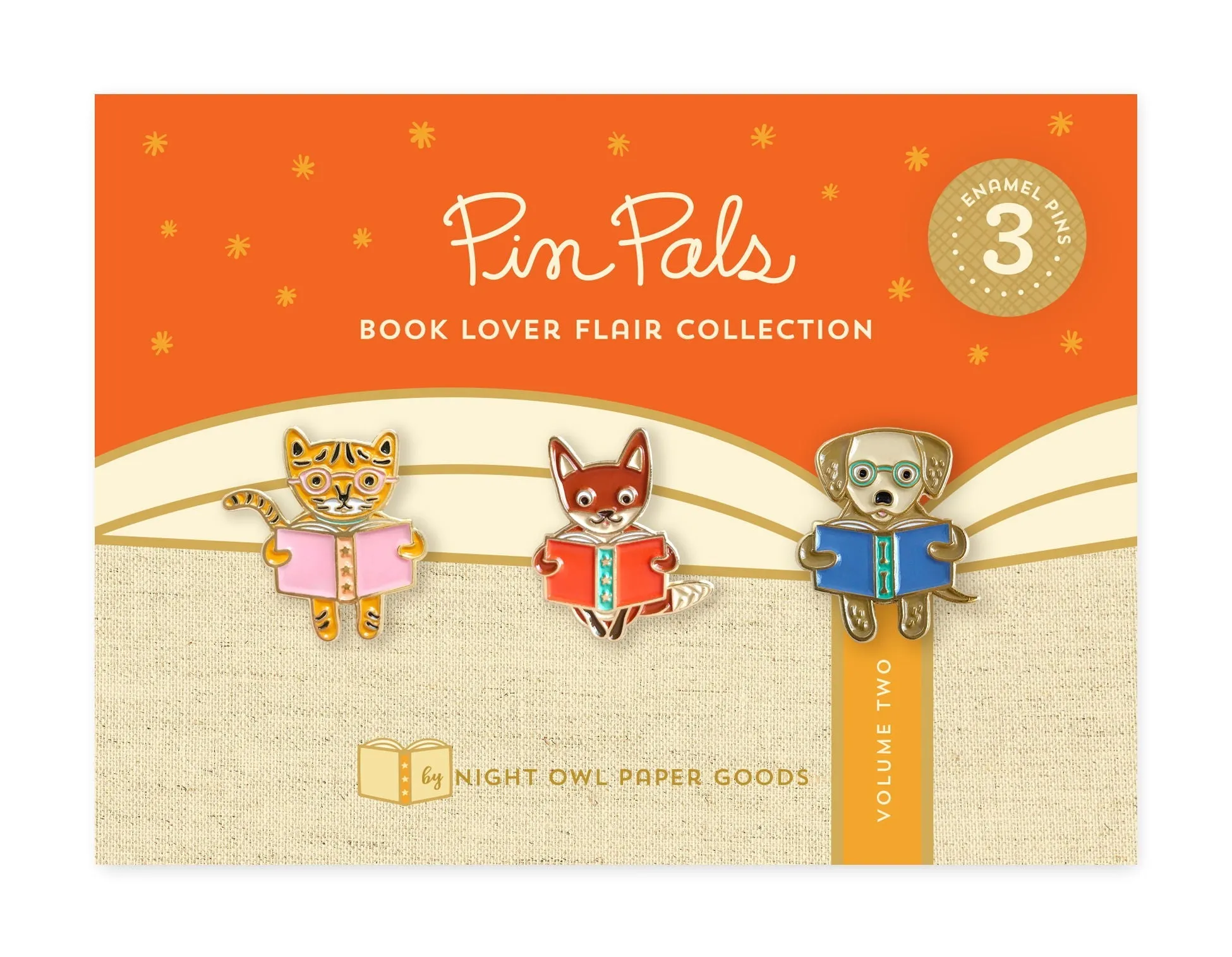 Book Lover Flair Collection (Volume 2) Enamel Pin Gift Set sold by Zulily