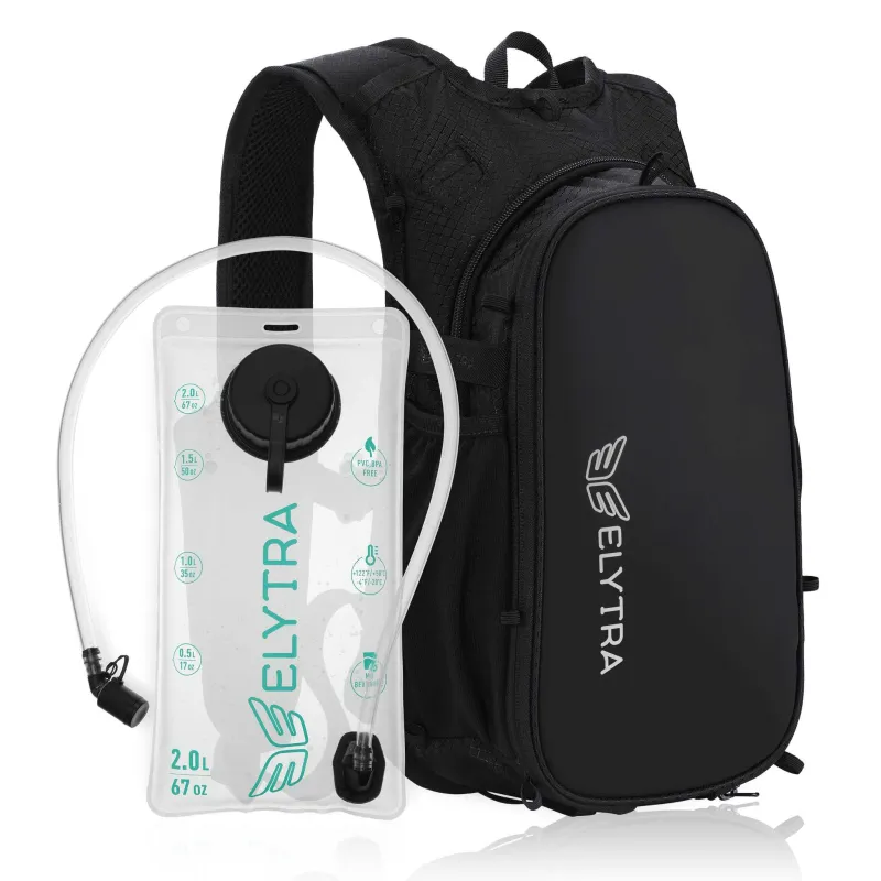 Elytra Air Hydration Pack - 2L Water Backpack with Magnetic Hose Clip made by Zulily
