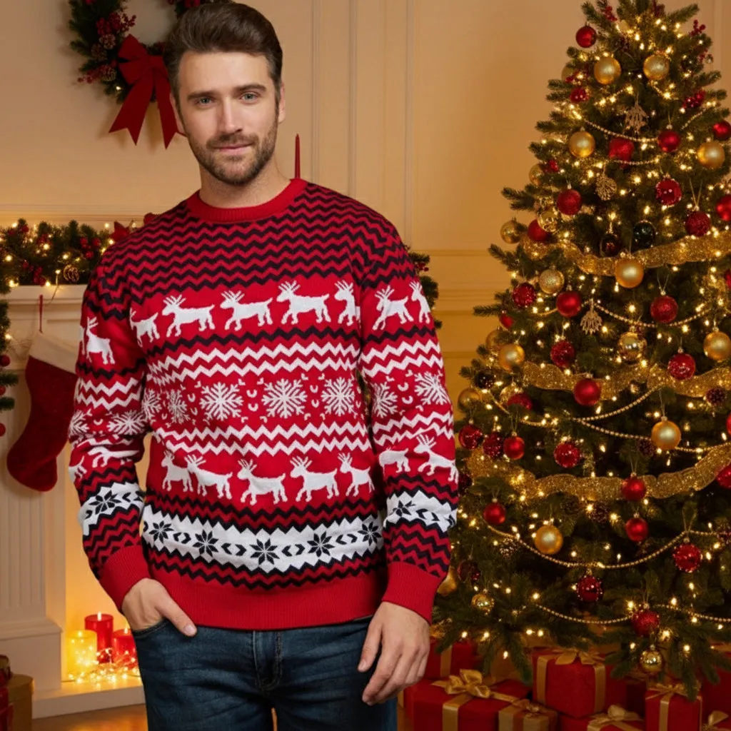 Fashion European And American Sweater New Couple Outfit sold by Zulily product image thumbnail 2