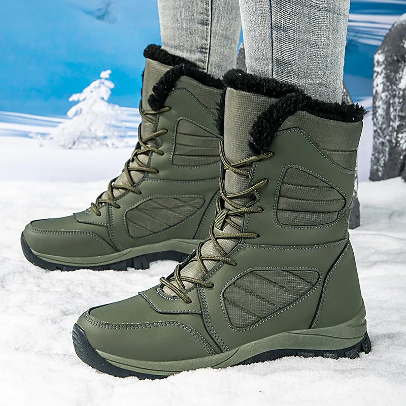 Women’s Winter Snow Boots – Fleece Lined Waterproof Cotton Boots sold by Zulily product image thumbnail 2