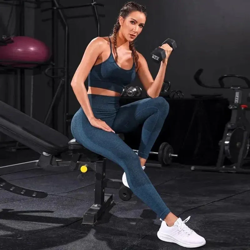 π§ββοΈ 2-Piece Women's Seamless Yoga Set sold by Zulily product image thumbnail 4