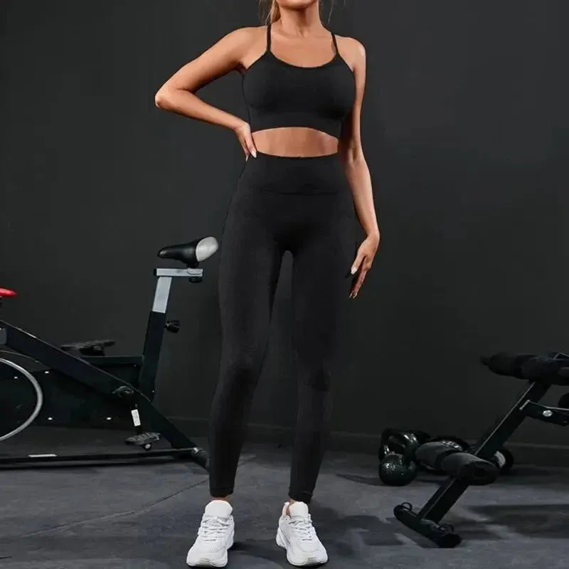 π§ββοΈ 2-Piece Women's Seamless Yoga Set sold by Zulily product image thumbnail 5