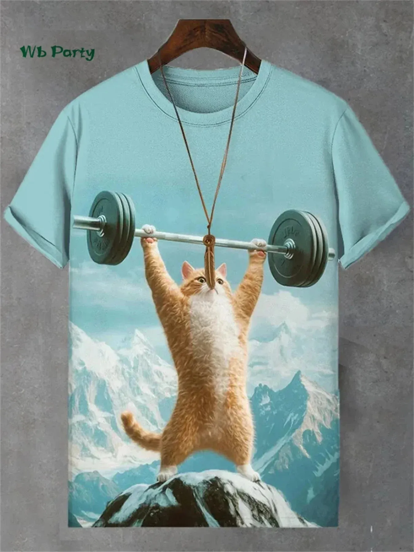 π± 3D Travel Cat Print T-Shirt β Playful Summer Streetwear sold by Zulily product image thumbnail 2