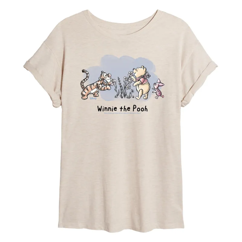 Disney - Winnie The Pooh Group - Women's Oversized T-Shirt made by Disney