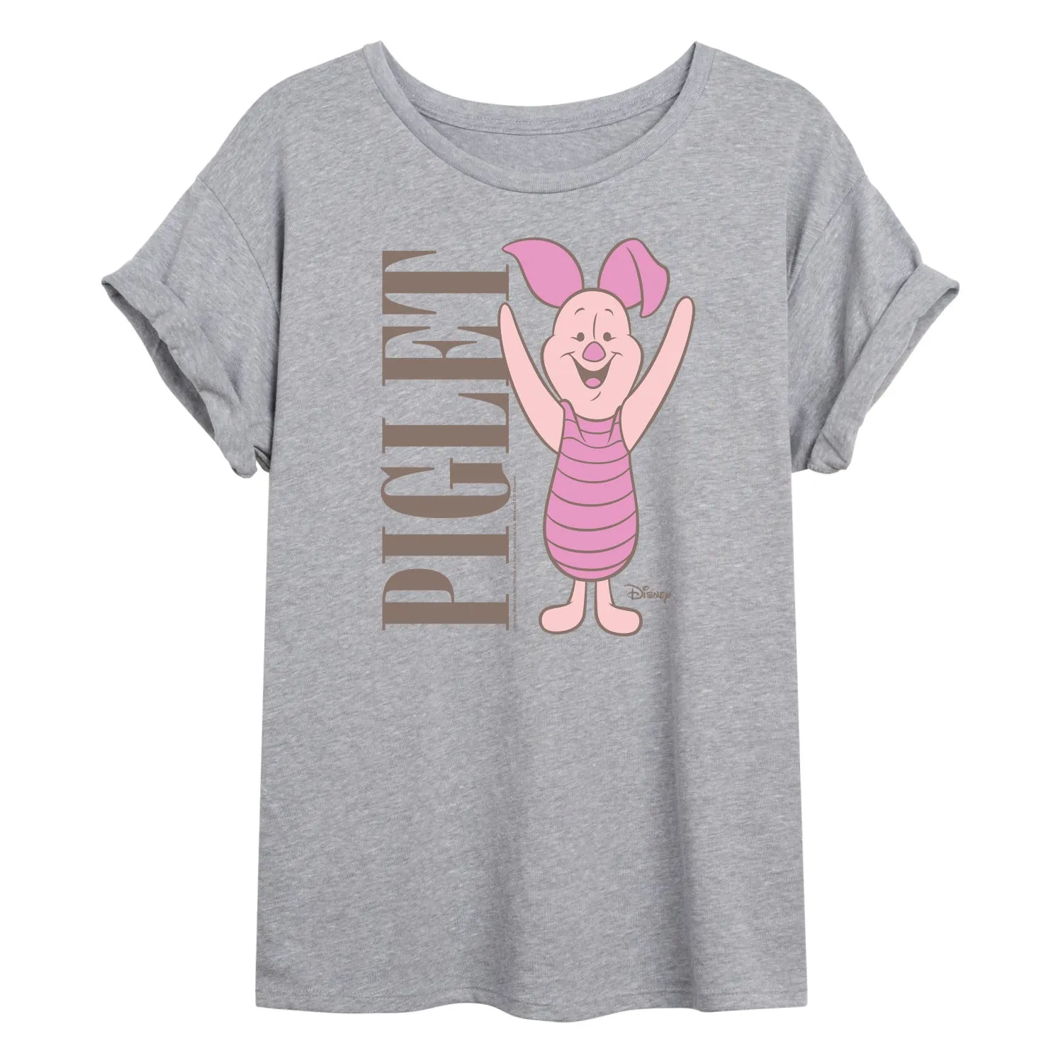 Disney - Muted Piglet - Women's Oversized T-Shirt sold by Zulily product image thumbnail 2