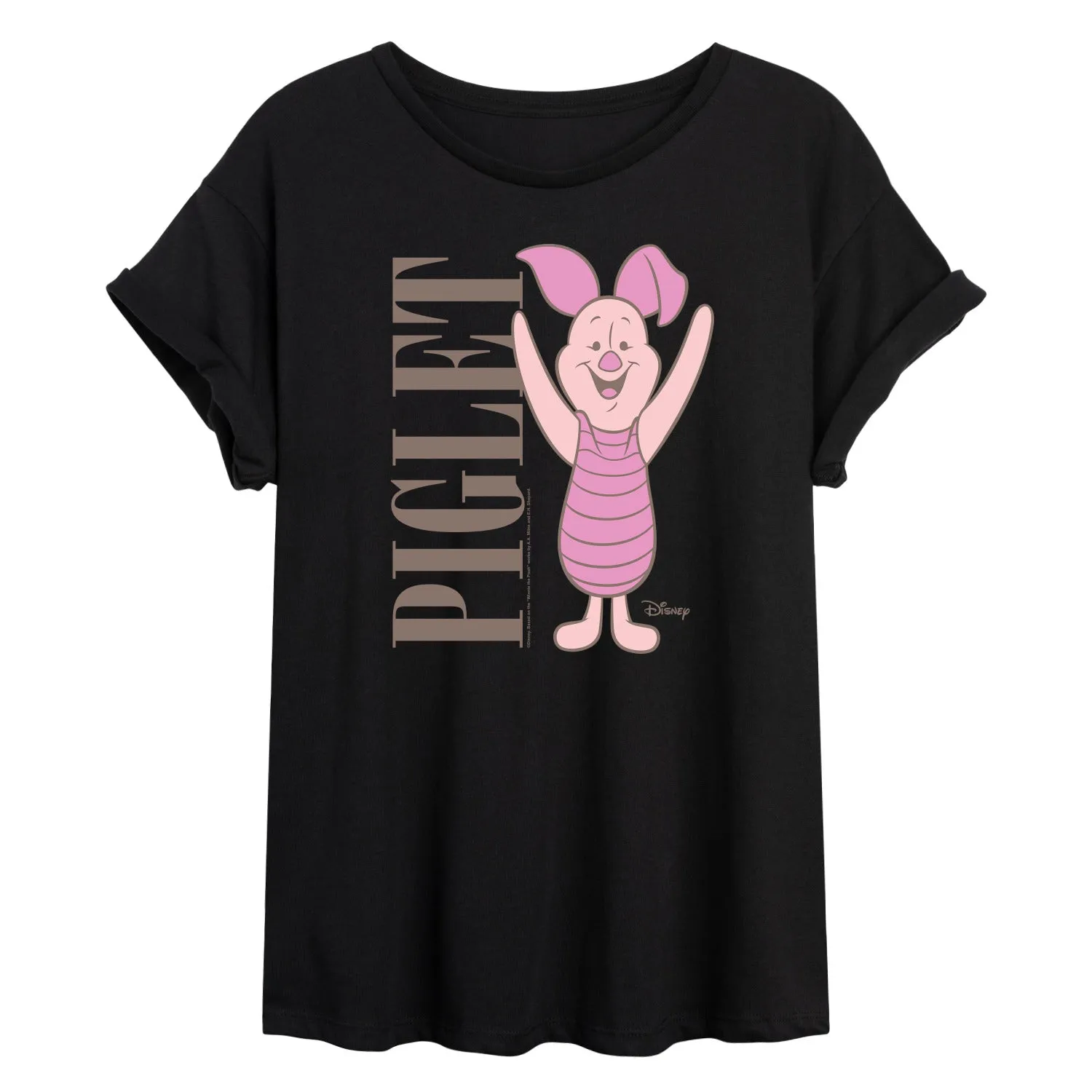 Disney - Muted Piglet - Women's Oversized T-Shirt sold by Zulily