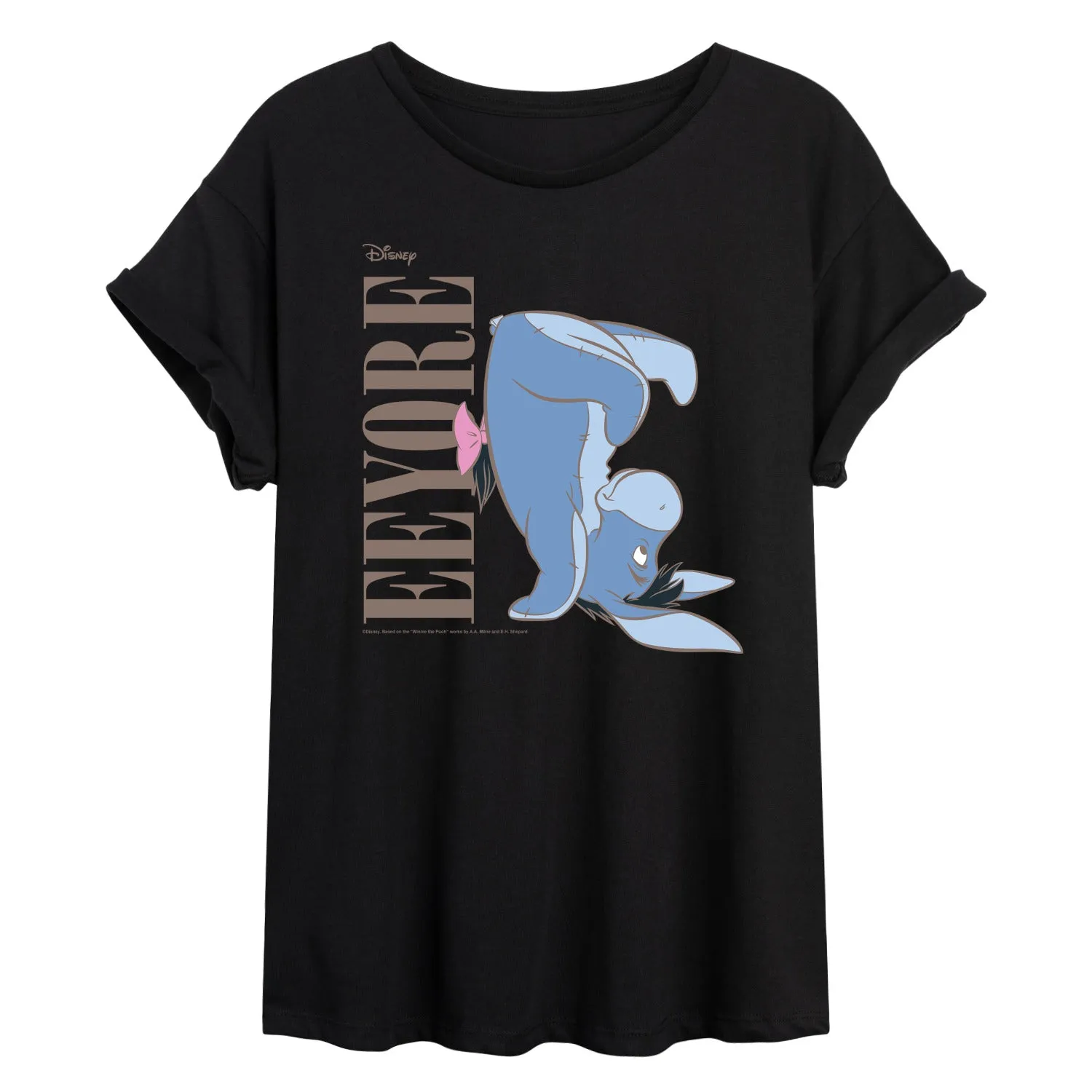 Disney - Muted Eeyore - Women's Oversized T-Shirt sold by Zulily