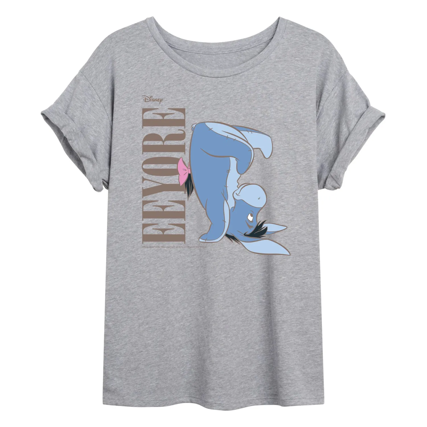 Disney - Muted Eeyore - Women's Oversized T-Shirt sold by Zulily product image thumbnail 2
