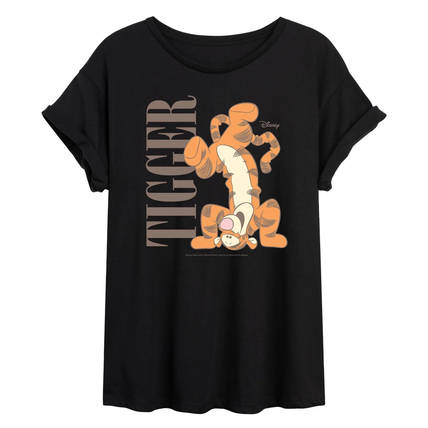 Disney - Muted Tigger - Women's Oversized T-Shirt sold by Zulily product image thumbnail 2