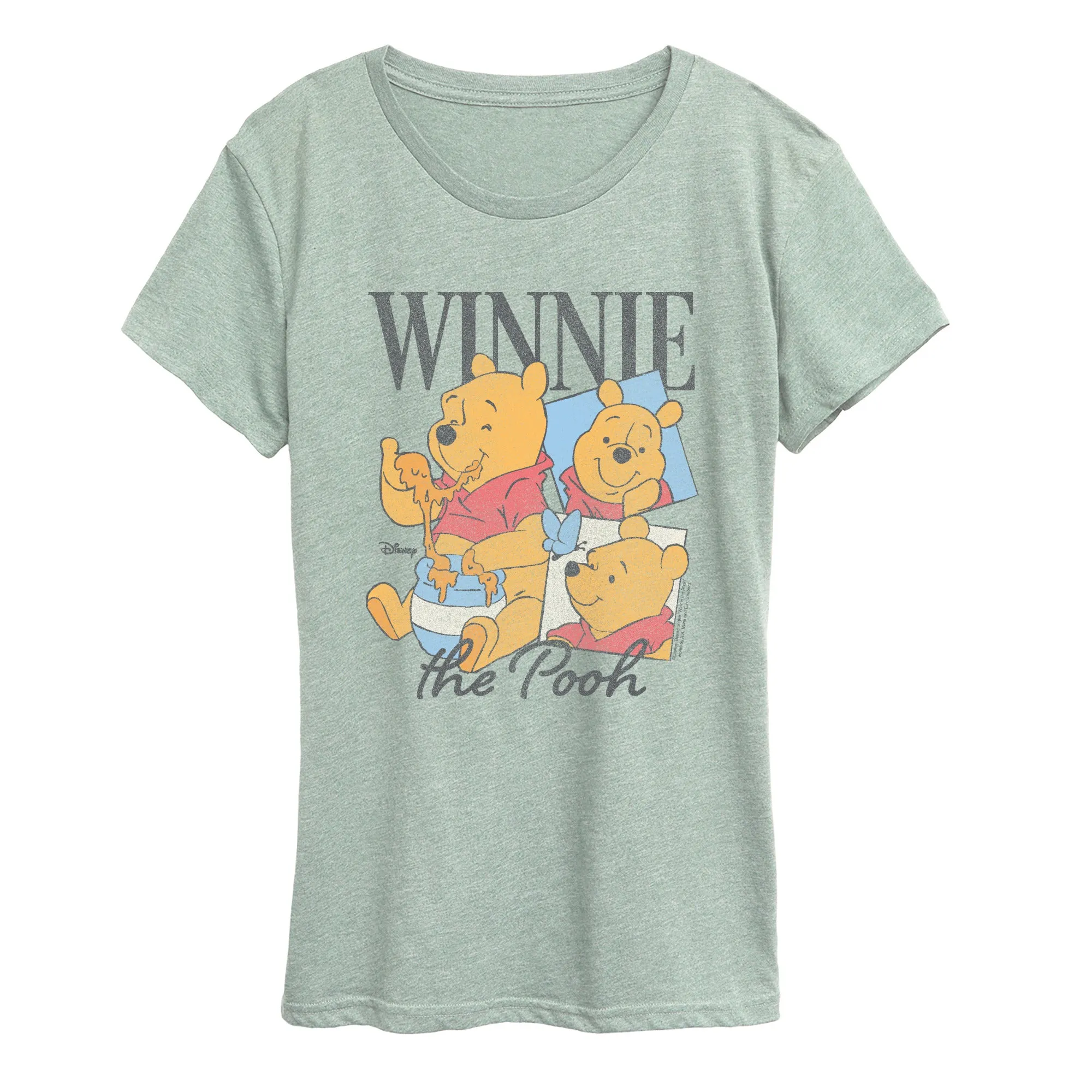 Winnie The Pooh - Bootleg Tee - Women's Short Sleeve Graphic T-Shirt sold by Zulily product image thumbnail 5