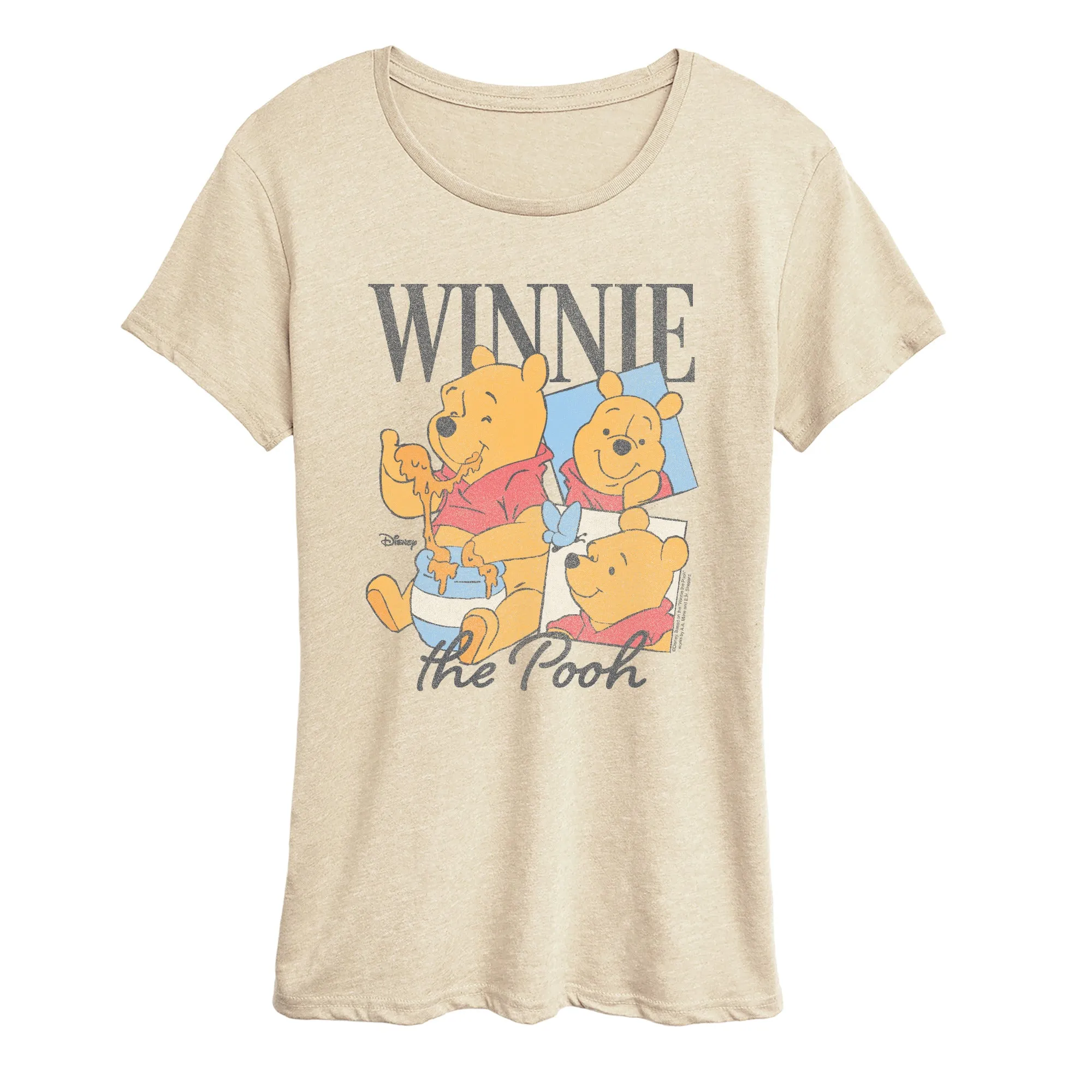 Winnie The Pooh - Bootleg Tee - Women's Short Sleeve Graphic T-Shirt sold by Zulily product image thumbnail 2