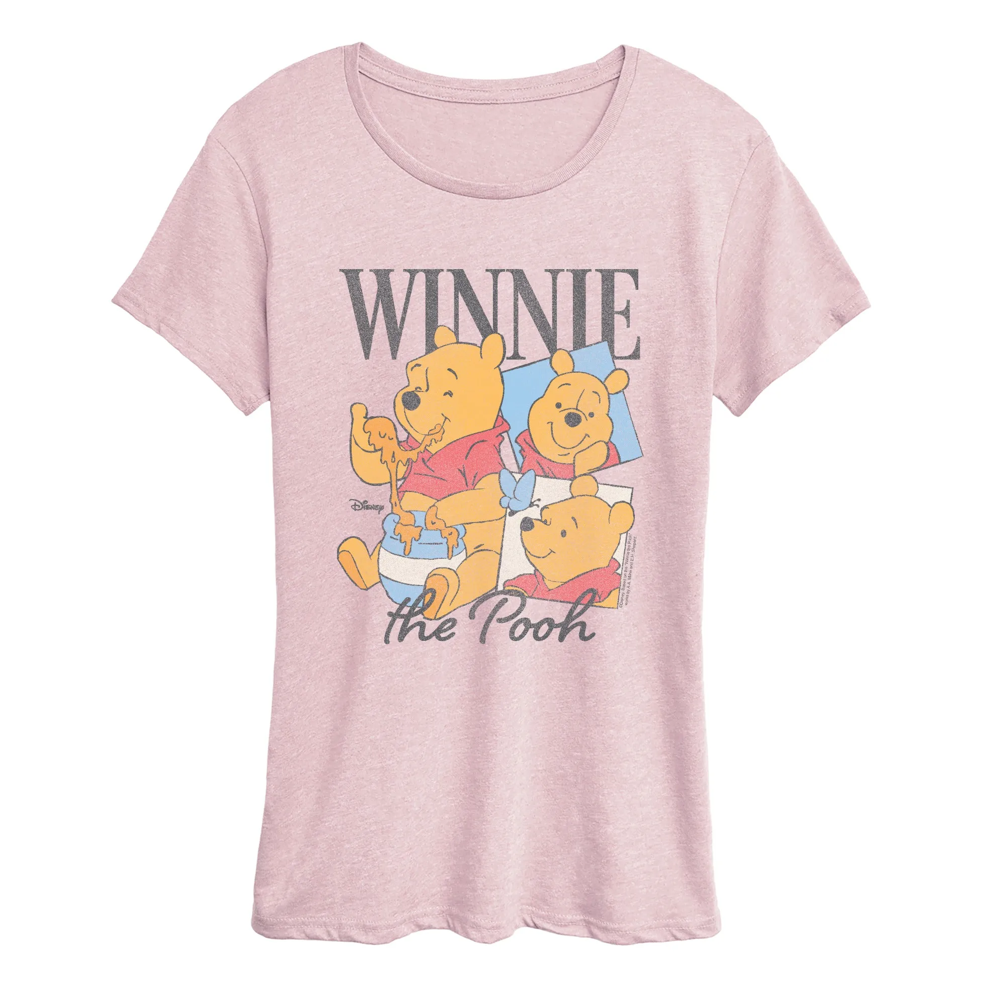 Winnie The Pooh - Bootleg Tee - Women's Short Sleeve Graphic T-Shirt sold by Zulily product image thumbnail 4