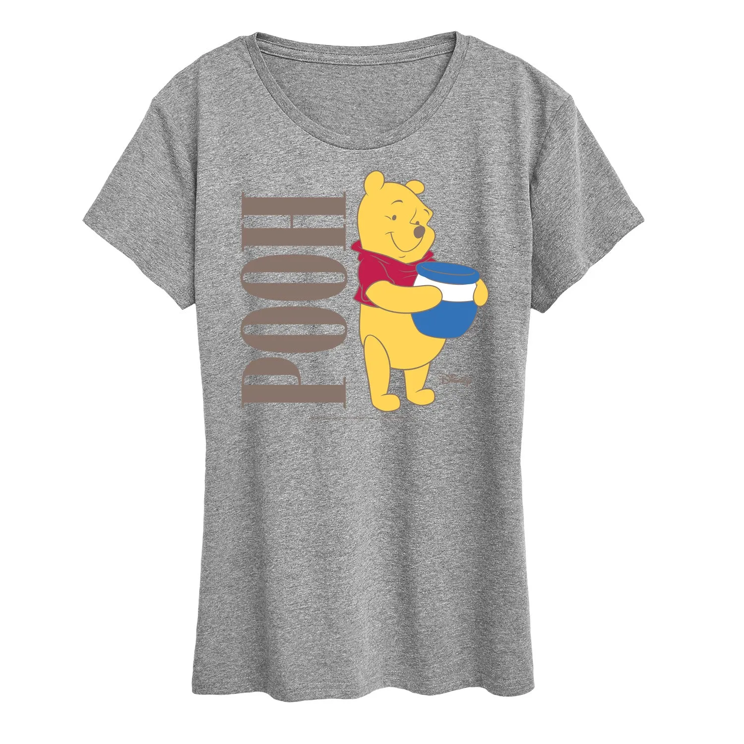 Winnie the Pooh - Pooh With Honey Jar - Women's Short Sleeve Graphic T-Shirt sold by Zulily product image thumbnail 4