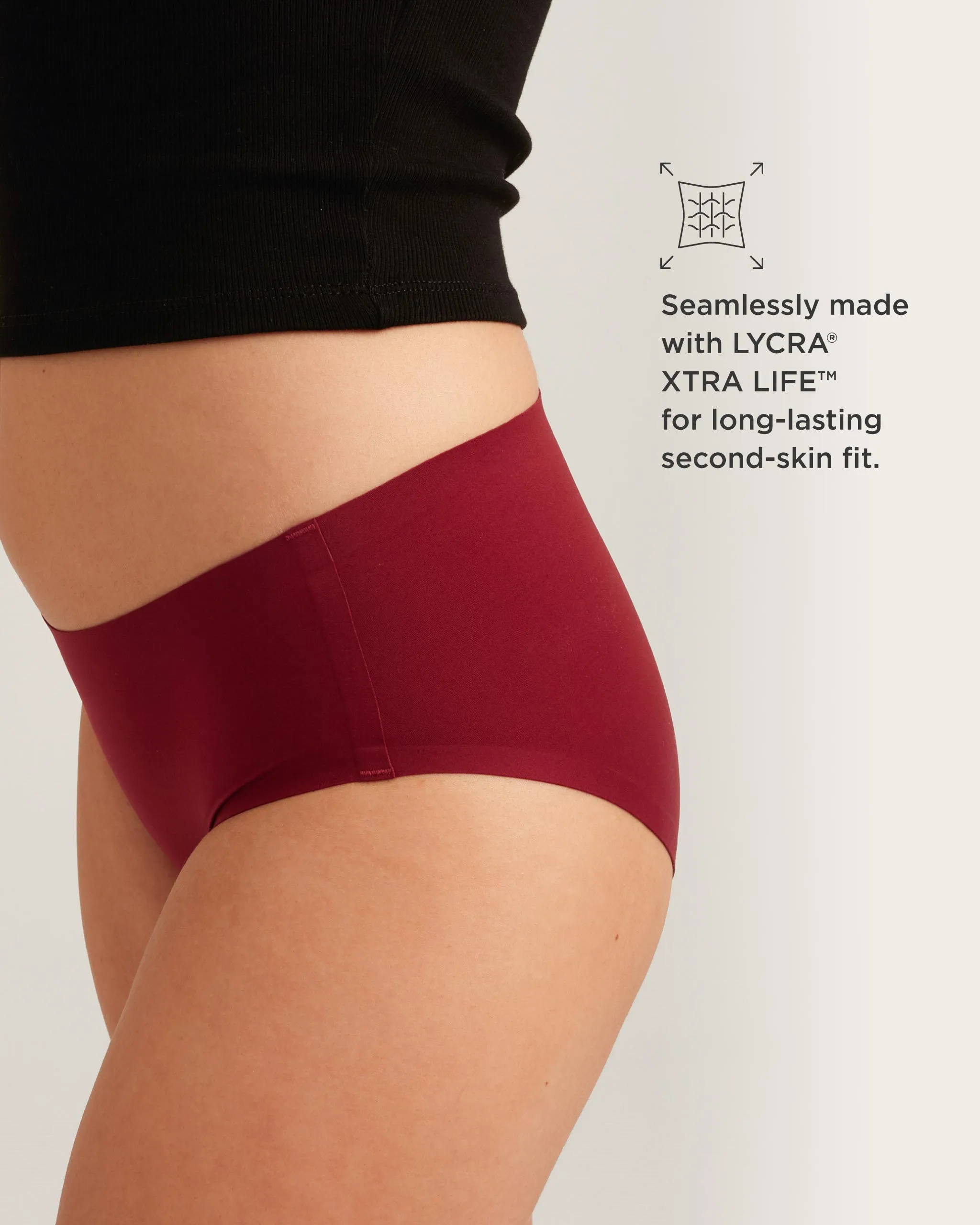 Leakproof Seamless Brief sold by Zulily product image thumbnail 5