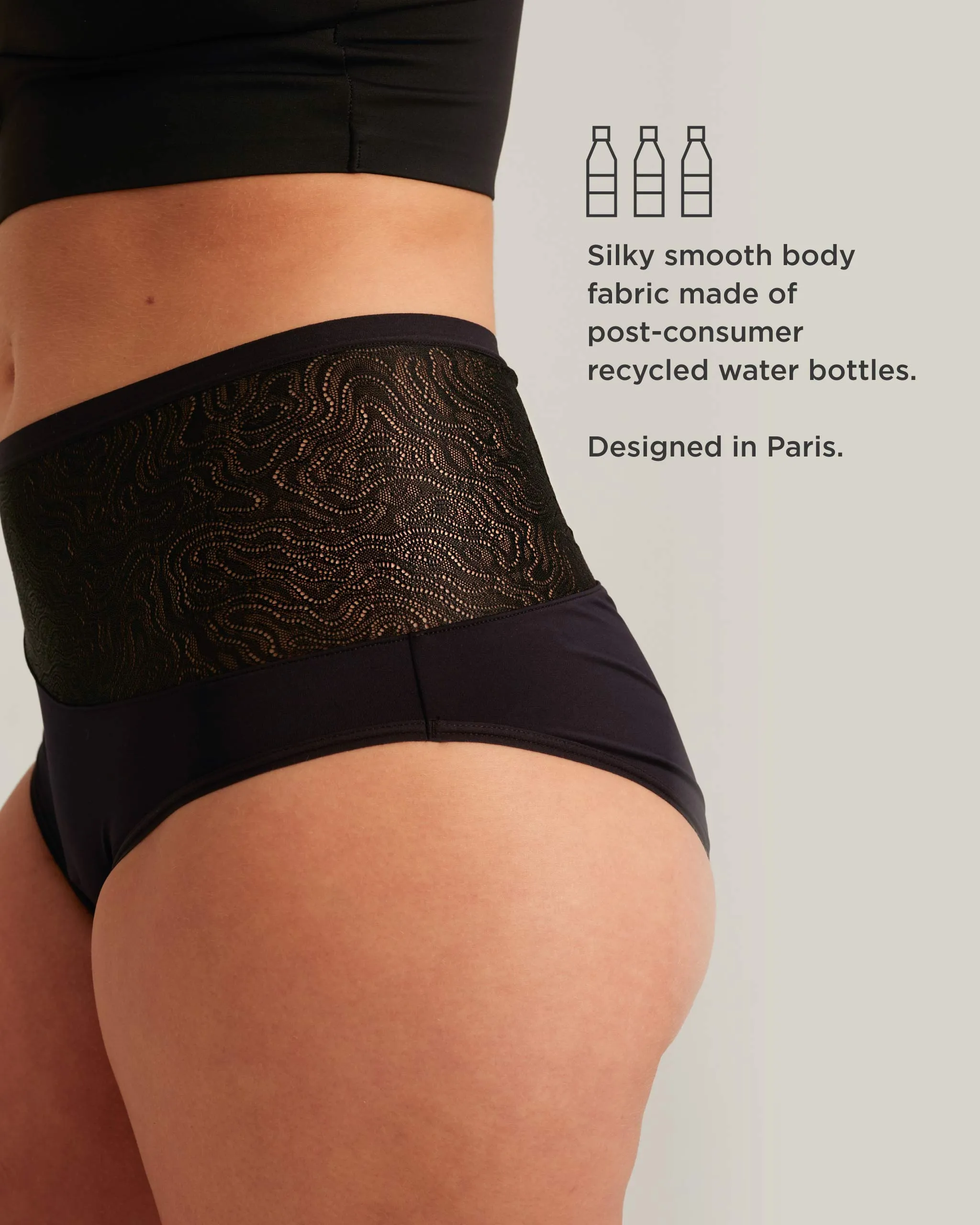 Leakproof Lace High Waist sold by Zulily product image thumbnail 5