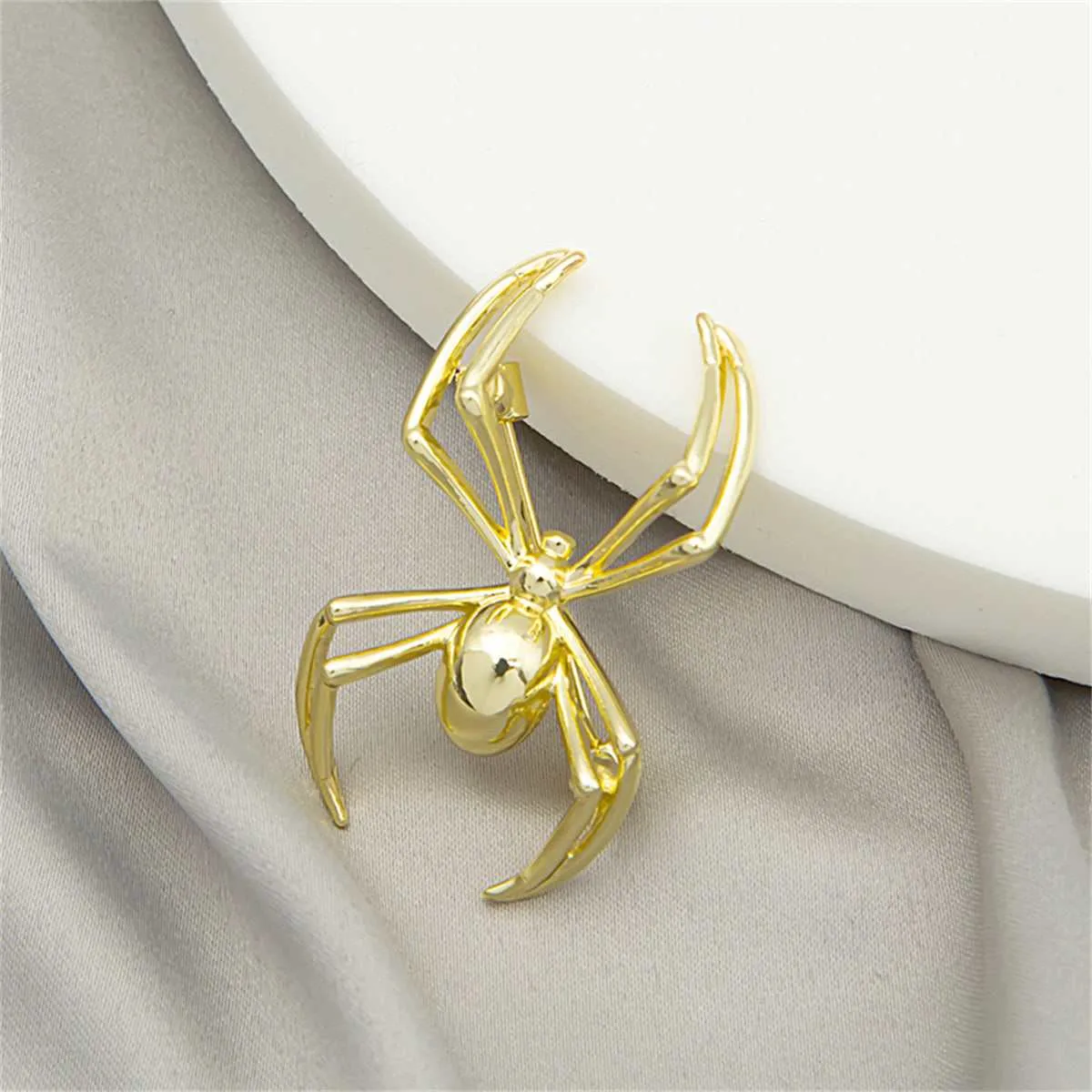 Goldtone Spider Brooch sold by Zulily product image thumbnail 3
