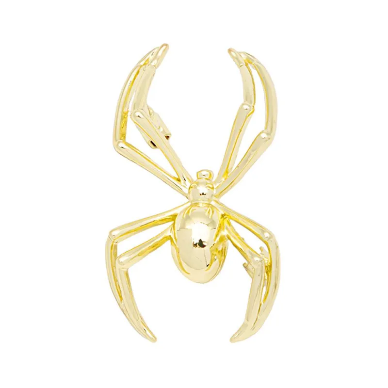 Goldtone Spider Brooch made by Zulily