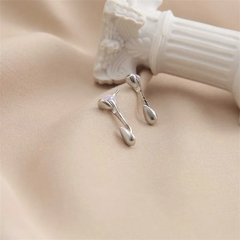 Silvertone Drop Ear Jackets made by Zulily