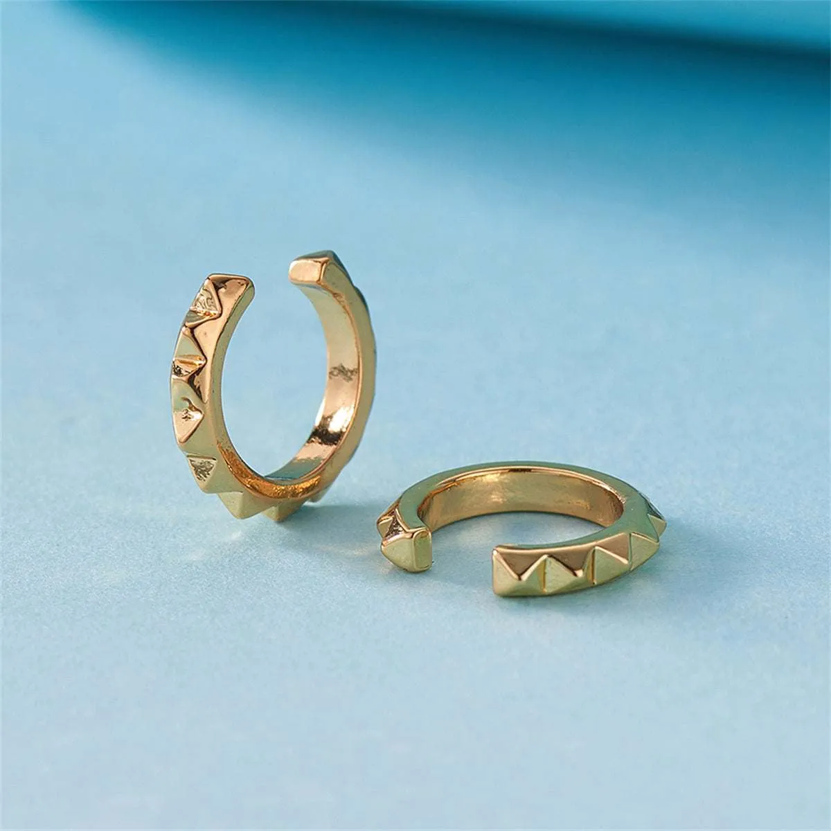 Goldtone Studded Ear Cuffs sold by Zulily product image thumbnail 3