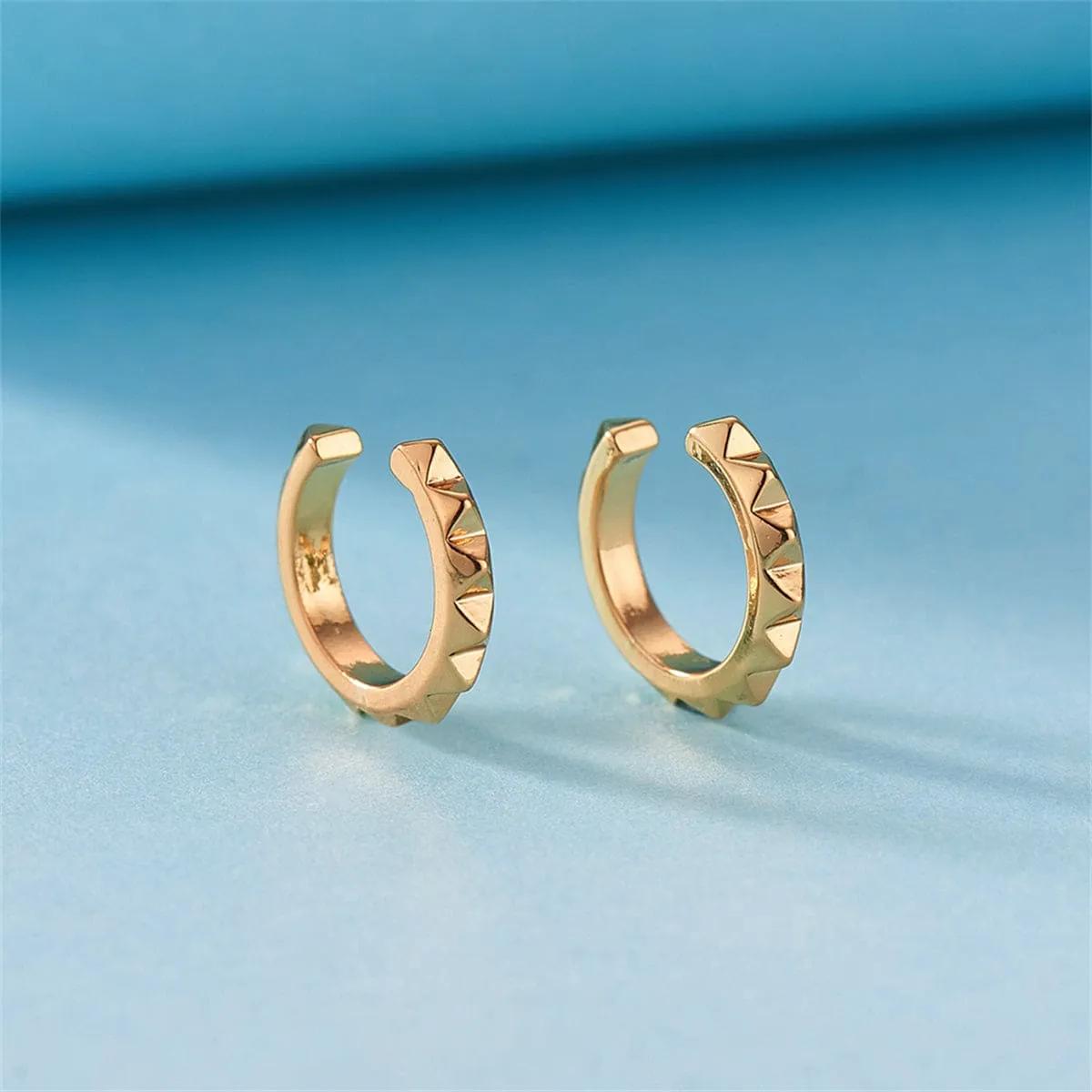 Goldtone Studded Ear Cuffs sold by Zulily product image thumbnail 2