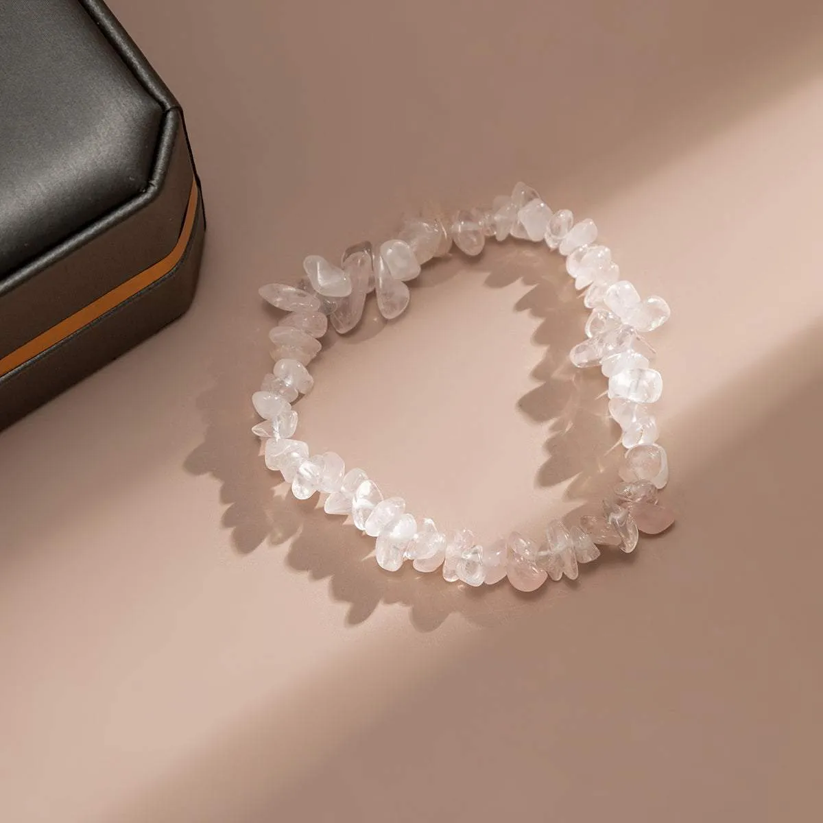 Pink Resin Stretch Bracelet sold by Zulily product image thumbnail 3